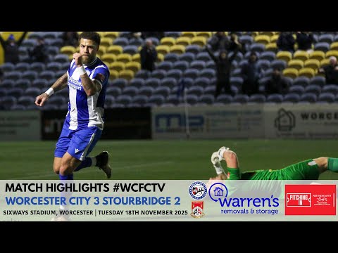 Worcester City 3 Stourbridge 2 | Pitching IN Southern Premier League Central Division