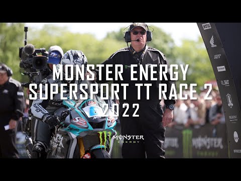 2022 Monster Energy Supersport TT Race 2 - Race Highlights | TT Races Official
