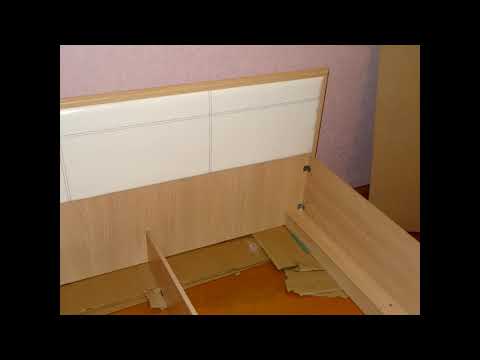 Сборка кровати с подъёмным механизмом Амели Assembling with a lifting mechanism for beds rZp0Rb5ac0g