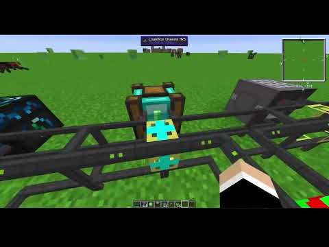 Tekkit 2 Logistics Pipes Request Factory Tutorial