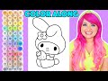 Color My Melody Along With Me | COLOR ALONG WITH KIMMI