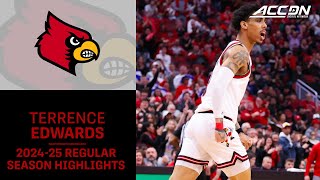 Terrence Edwards Jr. 2024-25 Regular Season Highlights | Louisville Guard