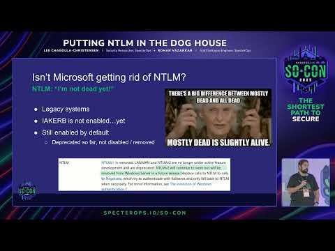 Putting NTLM in the Doghouse | SO-CON 2025
