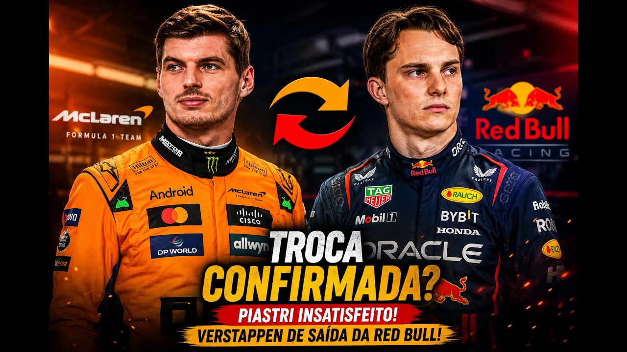 PIASTRI PEDE PRA SAIR E ABRE CAMINHO PARA VERSTAPPEN NA MCLAREN - FÓRMULA 1 2026
