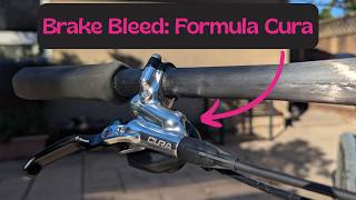 Formula Cura Brake Bleed || Complete How To!