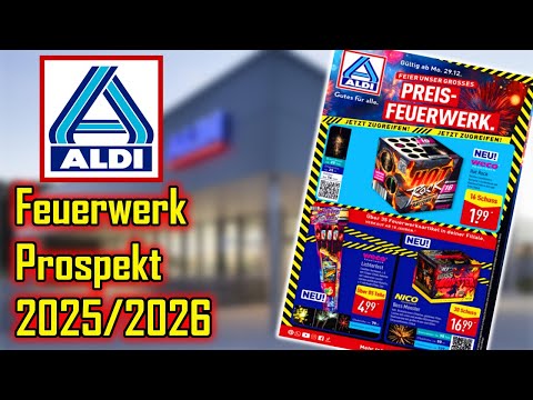 ALDI-NORD FIREWORKS BROCHURE 2025/2026 🔥 - With prices!