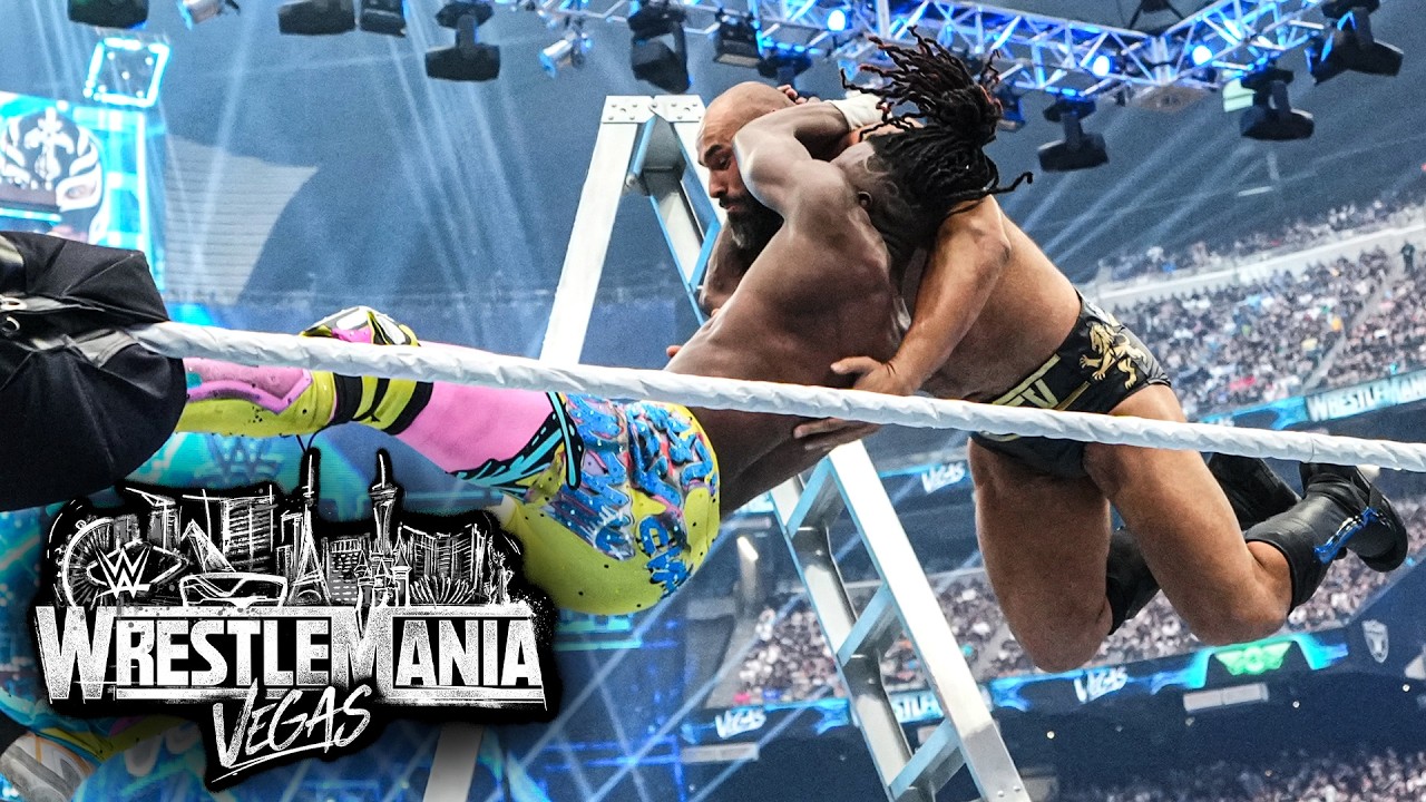 Intercontinental Championship Ladder Match: WrestleMania 42 Sunday highlights