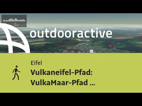 Wanderung in der Eifel: Vulkaneifel-Pfad: VulkaMaar-Pfad (2-Tages-Tour): ...