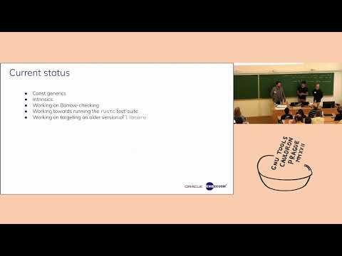 Update on the Rust front-end - GNU Tools Cauldron 2022