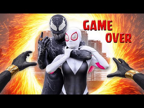 TEAM SPIDER-MAN vs ZOMBIE SUPERHERO In Real Life LATE FOR MARVEL (ParkourPOV Movie)