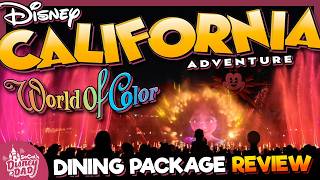World of Color ONE Dining Package Review | Wine Country Trattoria Lunch