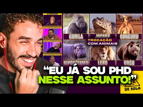 CONTRA QUAL ANIMAL VOCÊ SE GARANTE NO MANO A MANO? | REACT DE SOLA A DEZ