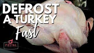 How To Thaw Turkey Fast - Best Way to Defrost Turkey Quickly