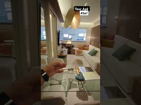 TOUR APÊ 41M² - APARTAMENTO MODELO DECORADO