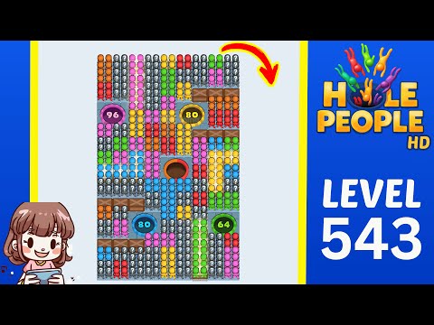 Hole People Level 543 Solution Walkthrough