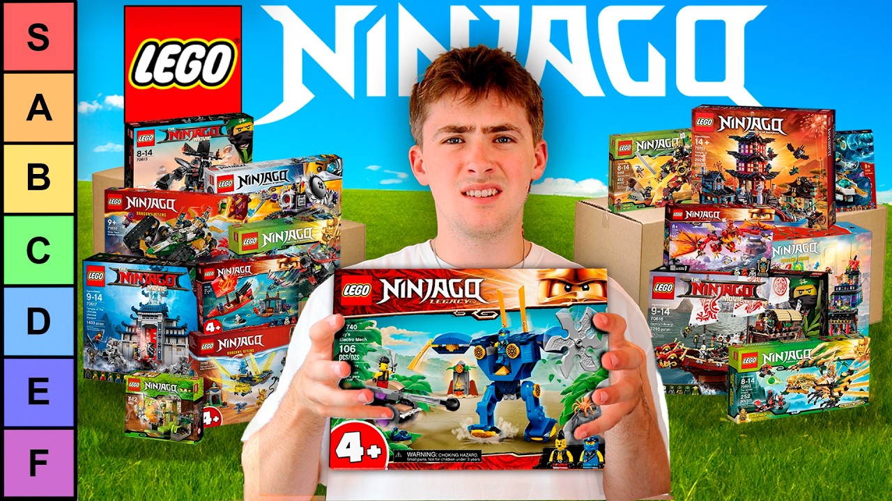 I Ranked EVERY Ninjago Set...
