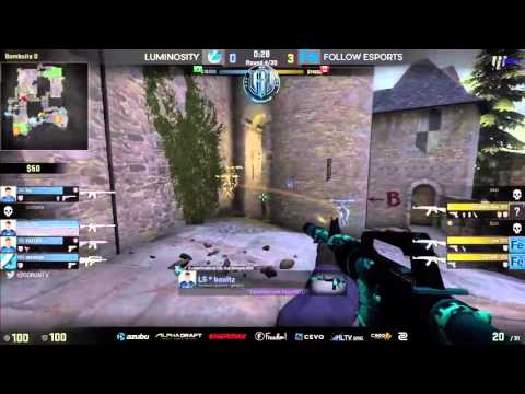 $5,000 RGN Freedom! Cup Ro8   Luminosity vs Follow Esports bo3 Map 1 Cobblestone