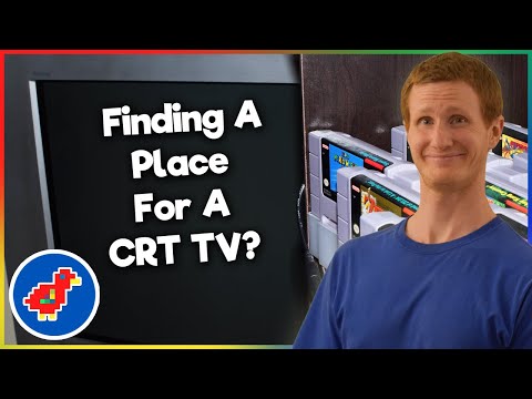 How to Find Space and Justification for a CRT TV in Your Home (for Retro Gaming) - Retro Bird