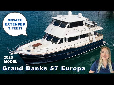 Grand Banks 57 Europa video