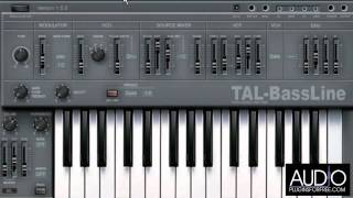 Video thumbnail for Tal-BassLine (Togu Audio Line) - Synth by Audio Plugins for Free