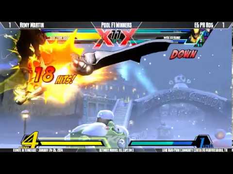 KIT14 - UMvC3 - Remy Martin vs EG PR Rog