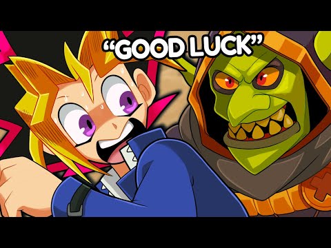 Yugioh Player Tries To Solve Hearthstone Lethal Puzzles