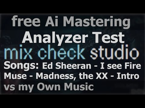 Mix Check Studio Ai Music Mastering Analyzer Song Comparison test