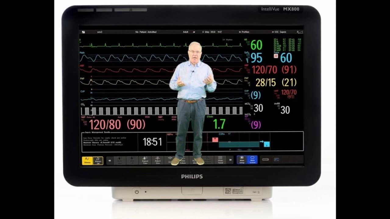 Philips IntelliVue Patient Monitoring - #2 - Hardware: Front Panel