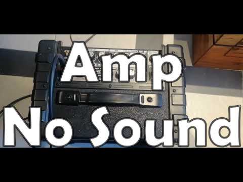 Guitar Amp makes no sound