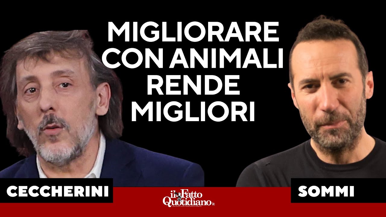 Ceccherini e Sommi: “Migliorare insieme agli animali fa bene. Chi uccide ha il cervello marcio”
