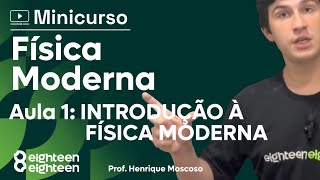 Aula 1: INTRODUÇÃO À FÍSICA MODERNA