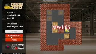 Sokoban Game Level 65