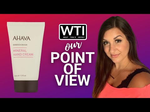 AHAVA Hand Cream - WTI product video review