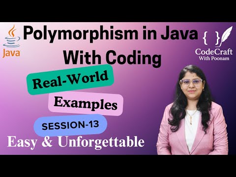 Polymorphism In Java Explained Java For Beginners 2025 Codecraft With Poonam