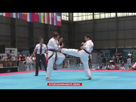 35th IKO EC, Final -55 Daria Dobkowska Szefer (Poland, aka) - Weronika Krzywnicka (Poland)