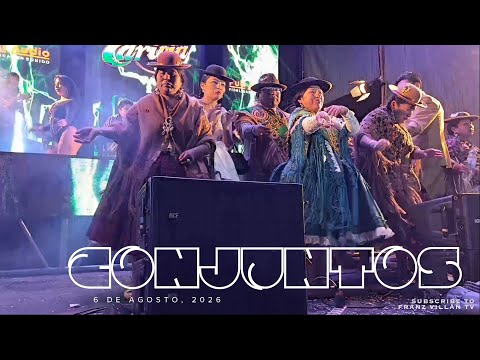 Parte 2 | Grupos musicales en EUCALIPTUS 6 de agosto 2025 | Oruro-Bolivia🇧🇴🥳😎👌