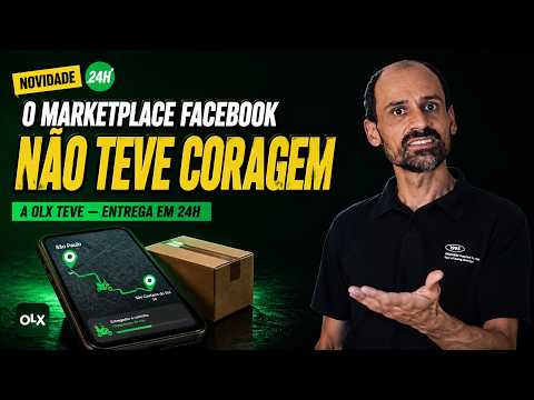 Como Funciona a Nova Entrega Flash OLX (24h e Grátis Pra Vender )(O Marketplace Facebook Não Fez)