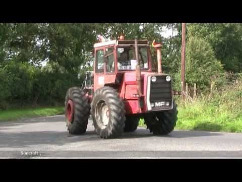 Suncroft Vintage Club Harvest Rally 2010 MF 1200  with a great selection of classic tractors