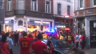 preview picture of video 'Namur en fête - Belgique - Russie : 1 - 0'