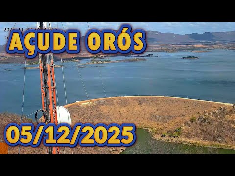 AÇUDE ORÓS DADOS ATUALIZADOS HOJE 05/12/2025 - ORÓS CEARÁ