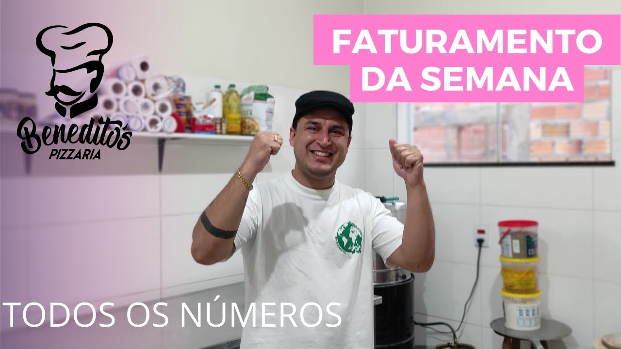 RESUMO DA SEMANA | QUANTAS PIZZAS VENDEMOS E QUANTO GANHAMOS.