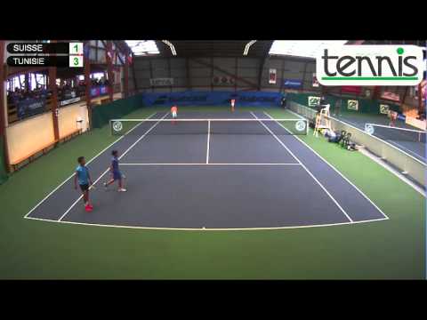 KOBELT/MATHYS ( SUI) vs ABDELWAHED/BOUBAKER (TUN) - Open Super 12 Auray Tennis