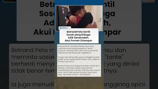 Bela Ruben Onsu! Betrand Peto Sentil Sosok yang Diduga Adik Sarwendah, Akui Pernah Ditampar