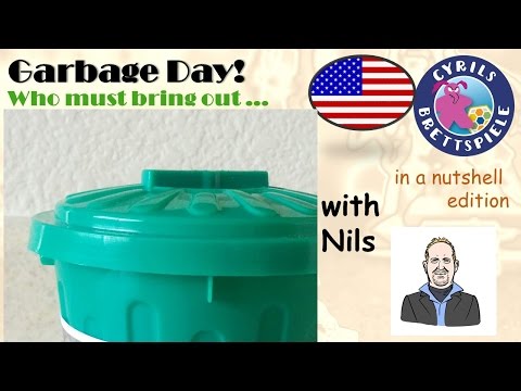 Cyrils Brettspiele - Garbage Day! - in a nutshell (N55) - a story of my life