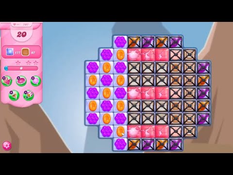 Candy Crush Saga LEVEL 707 NO BOOSTERS (new version)