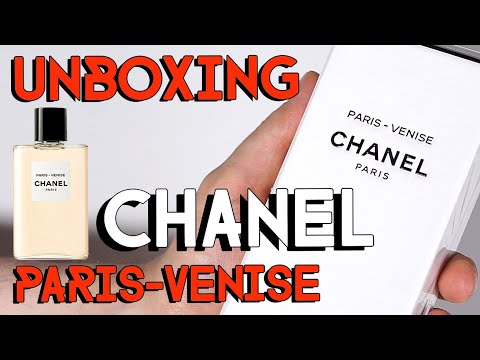 CHANEL Paris - Venise Perfume Unboxing - Les Eaux de CHANEL Perfume - EDT fragrance