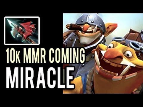 Miracle-  MOST INTENSE GAME! Road to 10k MMR Patch 7.01 Dota 2