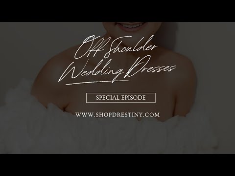 Off The Shoulder Mermaid Wedding Dress With Detachable...
