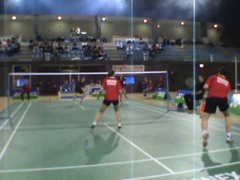 XD Finals 1/2 Badminton 2011 EU U17 Portugal; Heino/Lindholm (FIN) - Zinchenko/Morozova (RUS)
