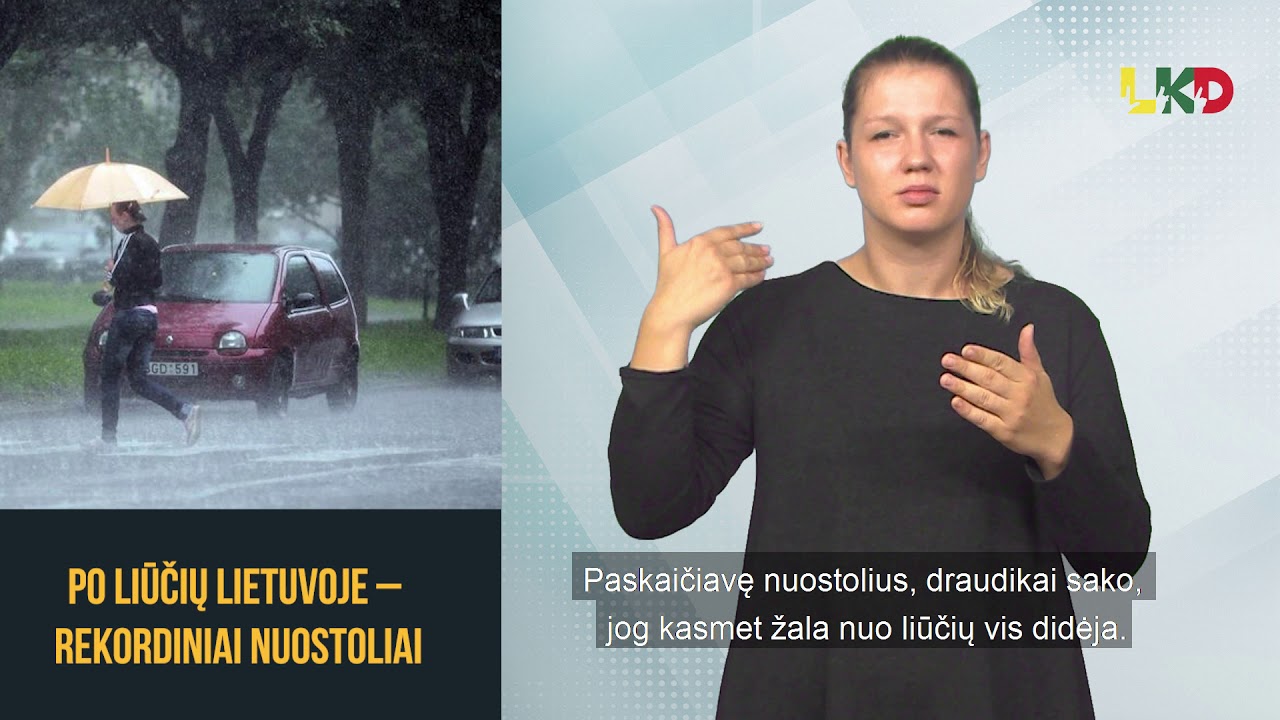 Po liūčių Lietuvoje – rekordiniai nuostoliai